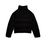 632171-01 Puma Corduroy Puffer Jacket Kadın Mont Siyah