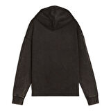 Ess Elevated Wash Hoodie Kadın Siyah Günlük Stil Sweatshirt 68810301