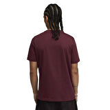 Ess No. 1 Logo Erkek Bordo Günlük Stil T-Shirt 68253396