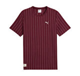 688220-96 Puma Class Striped Tee Erkek T-Shirt