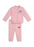 Puma Düz Pembe Bebek Eşofman Takımı 68973227B-MINICATS Full-Zip S
