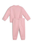 Puma Düz Pembe Bebek Eşofman Takımı 68973227B-MINICATS Full-Zip S