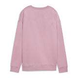 Ess Small Logo Relaxed Crew Kadın Pembe Günlük Stil Sweatshirt 63326865