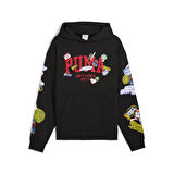 Puma Sticker Pack Pullover Hoodie Erkek Yetişkin Sweatshirt