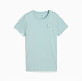 Puma Ess Elevated Tee Mavi Kadın Spor Tişört - 690894 67