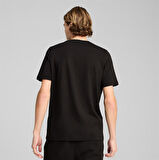 Puma Ess ELEVATED Tee Erkek Siyah Spor Tişört - 690893 01