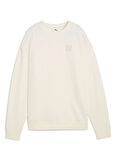 Puma 69089899 ESS ELEVATED Comfort Crew Krem Yuvarlak Yaka Regular Fit Düz Kadın Sweatshırt