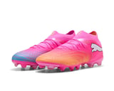 Puma Future 9 Pro Fg/Ag Erkek Çoklu Çim Zemin Kramponu 10871205 Pembe