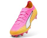 Puma Ultra 6 Pro Fg/Ag Erkek Çoklu Çim Zemin Kramponu 10869705 Pembe