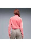 T7 Jacket Pembe Kadın Fermuarlı Üst