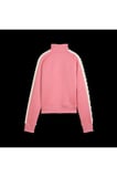 T7 Jacket Pembe Kadın Fermuarlı Üst
