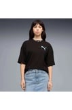 GRAPHICS Tee Kadın Siyah T-Shirt & Polo