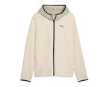 Puma Pumatech Full-Zip Hoodie Erkek Günlük Ceket 69218587 Krem