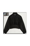 DARE TO Oversized Jacket Siyah Kadın Ceket