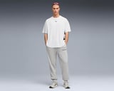 Puma M Graphic Oversized Tee Erkek Antrenman Tişörtü 52852802 Beyaz