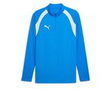 Puma Teamfinal26 Training 1/4 Zip Erkek Futbol Antrenman Uzun Kollu Tişört 65967902 Mavi