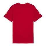 Ferrari Tonal Shield Erkek Kırmızı Günlük Stil T-Shirt 63531102