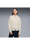 ESS ELEVATED Comfort Crew TR Krem Kadın Sweatshirt
