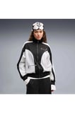 T7 Relaxed Track Jacket Siyah Kadın Ceket