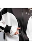 T7 Relaxed Track Jacket Siyah Kadın Ceket