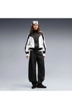 T7 Relaxed Track Jacket Siyah Kadın Ceket