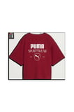CLASS Relaxed Tee Kırmızı Kadın T-Shirt