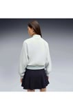 HER Mock Neck Crew Yeşil Kadın Sweatshirt