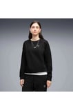 ESS ELEVATED Comfort Crew Siyah Kadın Sweatshirt
