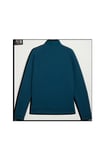 PUMATECH Half Zip Mavi Erkek Sweatshirt