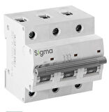 Sigma 1SL312C 3X125A 10kA C Serisi Otomatik Sigorta