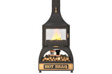 Hot Square Orta Şömine Seramik Camlı