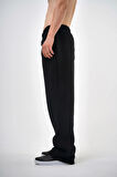 Erkek Basic Baggy Eşofman Altı Siyah