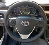 TOYOTA AURİS 2013-2019 ARACA ÖZEL DİKMELİ DİREKSİYON KILIFI(AÇIKLAMAYI OKUYUNUZ)