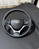 HONDA CİVİC FB7 ARACA ÖZEL DİKMELİ DİREKSİYON KILIFI(AÇIKLAMAYI OKUYUNUZ LÜTF)