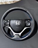 HONDA CİVİC FB7 ARACA ÖZEL DİKMELİ DİREKSİYON KILIFI(AÇIKLAMAYI OKUYUNUZ LÜTF)