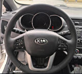 KIİA RİO ARACA ÖZEL DİKMELİ DİREKSİYON KILIFI SPOR MODEL (AÇIKLAMAYI OKUYUNUZ)