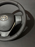 TOYOTA COROLLA 2013-2019 ARACA ÖZEL DİKMELİ DİREKSİYON KILIFI(DÜZ DERİ MODEL)AÇIKLAMAYI OKUYUNZ