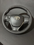 TOYOTA COROLLA 2013-2019 ARACA ÖZEL DİKMELİ DİREKSİYON KILIFI(DÜZ DERİ MODEL)AÇIKLAMAYI OKUYUNZ