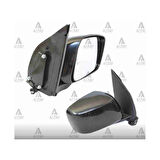 AYNA DIŞ DİKİZ PICKUP 06= NAVARA ELEKTRİKLİ SİYAH SAĞ