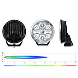 Hella Off-Road Valuefit Blade Led Uzun Far Krom 17W 9" Beyaz Isik 1FJ357199-001