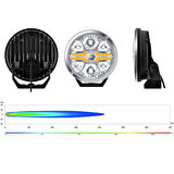 Hella Off-Road Valuefit Blade Led Uzun Far Krom 17W 9" Beyaz-Amber Isik 1FJ357199-021