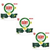 Fairy Hepsi Bir Arada Limon Kokulu Bulaşık Makinesi Kapsülü 36 lı 3 ADET