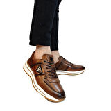 Voyager m158 Taba Full Hakiki Deri Erkek Spor Ayakkabı