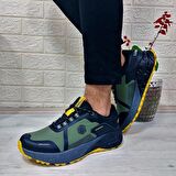 Lumberjack Joraı Haki-Sarı-Siyah Waterproof Outdor Erkek Ayakkabı