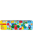 Oyun Hamuru 4 Renk x 140 gr. (Beyaz, Sarı, Kırmızı, Mavi)
