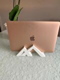 Modern Şık Macbook Dikey Standı Dikey Tutucu Masa Üstü Plastik
