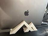 Modern Şık Macbook Dikey Standı Dikey Tutucu Masa Üstü Plastik