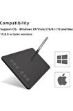 Huion Inspiroy H640P Grafik Çizim Tablet Android Uyumlu