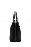 Kadın Çapraz Çanta 924-40945 SİLVER POLO ÇAPRAZ Kadın ÇANTASI M158 SİYAH-NOVA SİYAH
