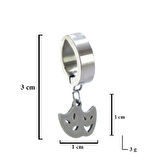 BZ 316L Cerrahi Çelik Maske Model Küpe UNK-667